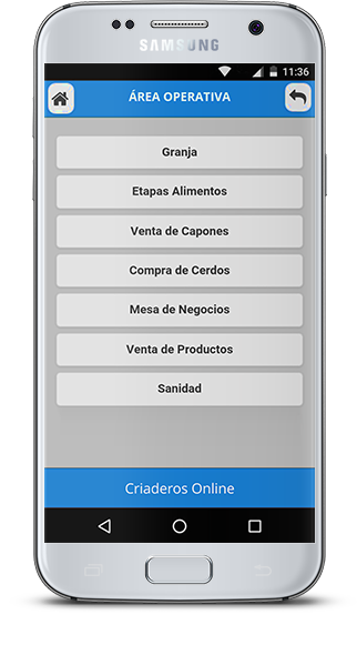 App Criaderos Online